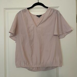 Blush blouse